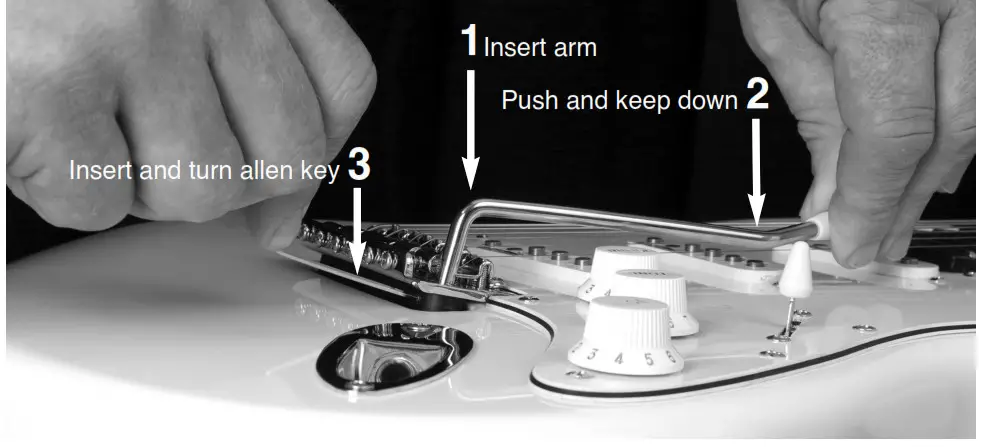 JHS Vibrato Arm Tension- unscrew