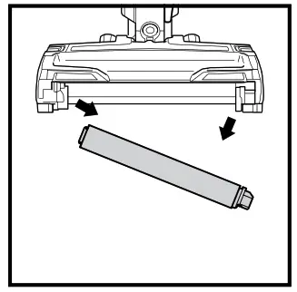 Shark VERTEX MultiFLEX DuoClean PowerFins - CLEANING SOFT ROLLER