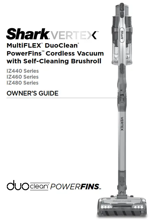 Shark VERTEX MultiFLEX DuoClean PowerFins - LOGO