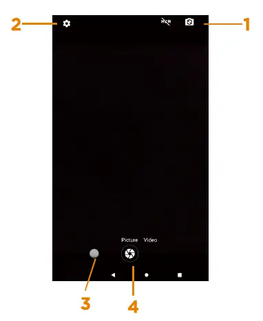 Tap on the Camera icon