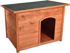 anko 43072880 Dog Kennel Wooden