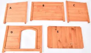 anko Dog Kennel Wooden Contents 1