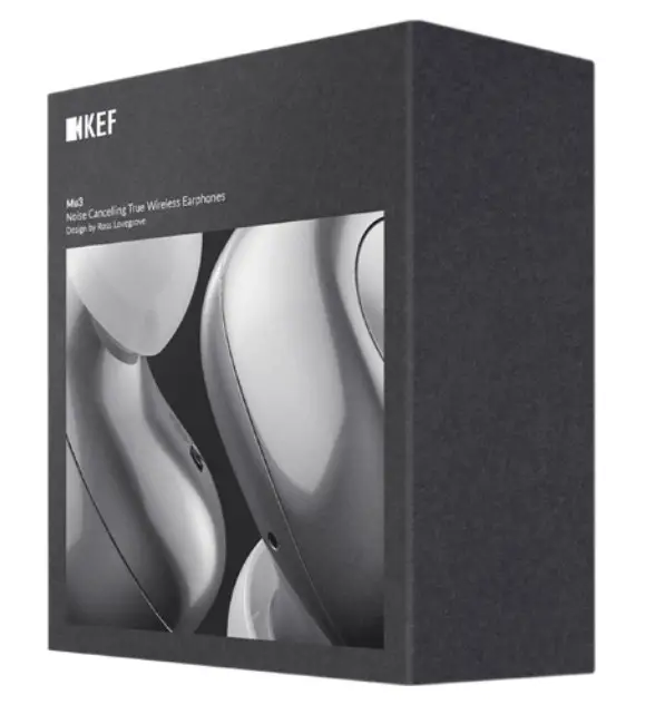 KEF Noise Cancelling True Wireless Earphones Mu3 - In the box - new