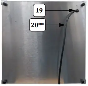 GOLD MEDAL 5888 Portion Pak Cheese Warmer and Warming Cabinet - Bottom View