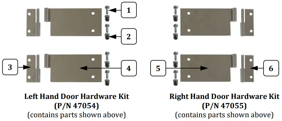 GOLD MEDAL 5888 Portion Pak Cheese Warmer and Warming Cabinet - Individual Component Breakdown