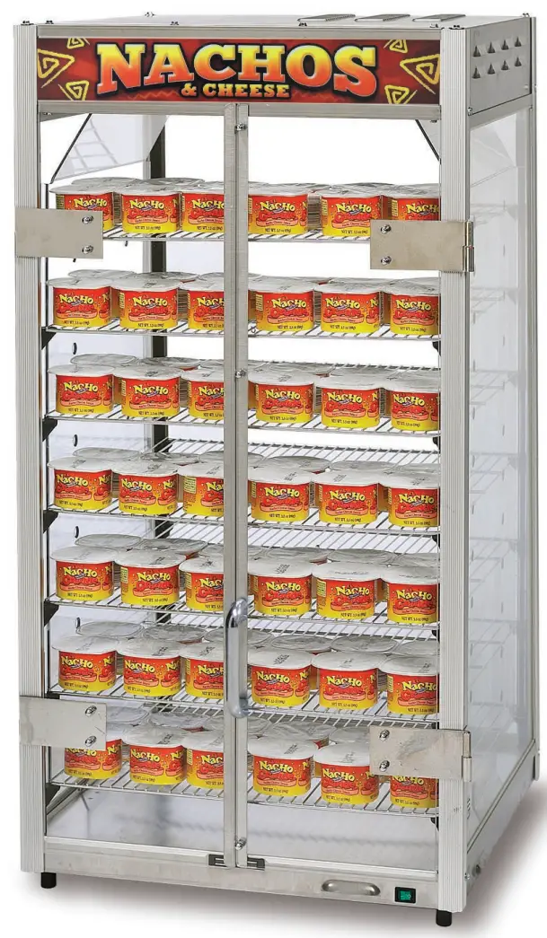 GOLD MEDAL 5888 Portion Pak Cheese Warmer and Warming Cabinet