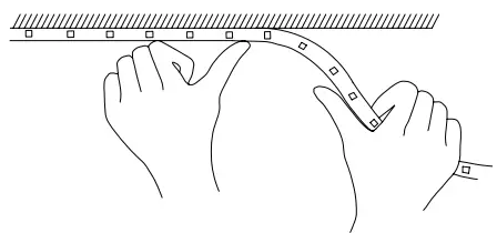 LOYCCO RGBCW10M Smart Full Color Light Strip -Installation steps1