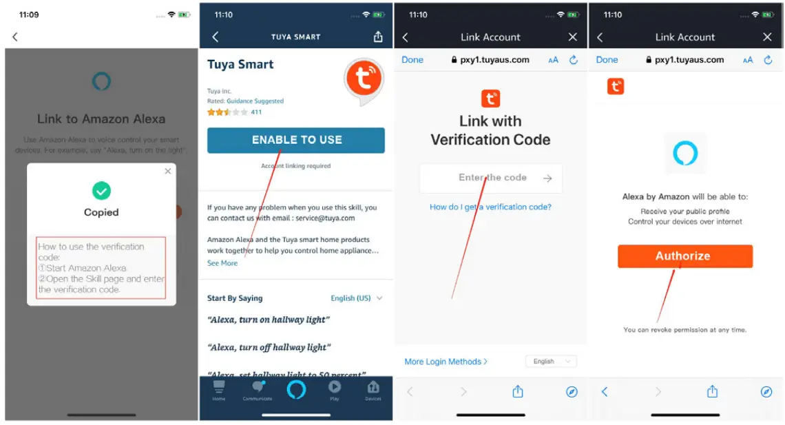 LOYCCO RGBCW10M Smart Full Color Light Strip - Verificatio nCode1