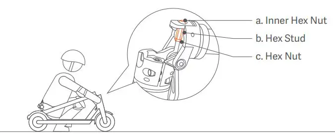 xiaomi KS0006 Mi Electric Scooter Pro2 User Manual - Adjust the handlebar