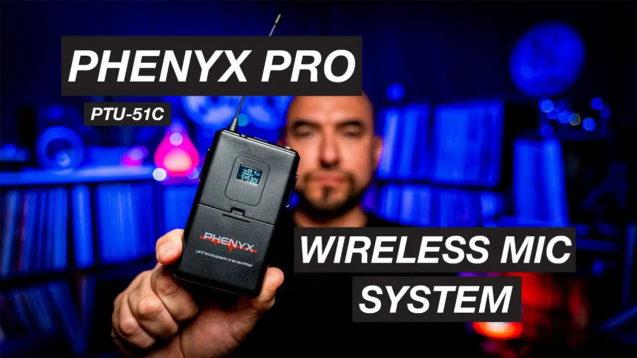 Phenyx Pro Wirless Microphone System Owner's Manual Phenyx Pro Wirless Microphone System Owner's Manual