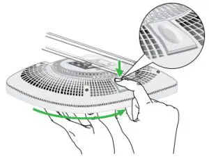 NETGEAR WAX630 Insight Managed WiFi 6 AX6000 Tri Band Multi Gig Access Point - lock