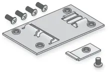 NETGEAR WAX630 Insight Managed WiFi 6 AX6000 Tri Band Multi Gig Access Point - lock screw