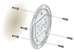NETGEAR WAX630 Insight Managed WiFi 6 AX6000 Tri Band Multi Gig Access Point - point wall