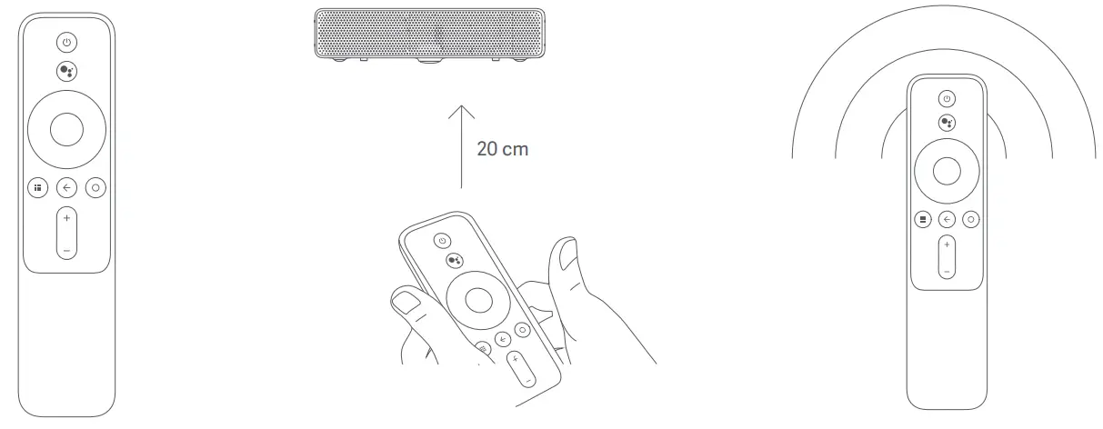 Xiaomi Mi 4K Laser Projector 150 - Pairing