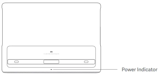 Xiaomi Mi 4K Laser Projector 150 - Power Indicator