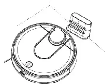 IKOHS Netbot LS22 Robot Vacuum Cleaner with WiFi Connection and Mapp system fig-10