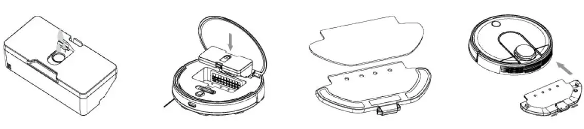 IKOHS Netbot LS22 Robot Vacuum Cleaner with WiFi Connection and Mapp system fig-11