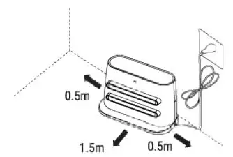 IKOHS Netbot LS22 Robot Vacuum Cleaner with WiFi Connection and Mapp system fig-9