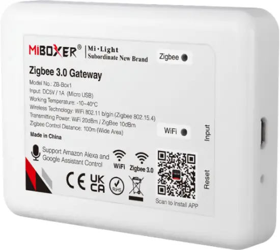 MiBOXER ZB-Box1 Zigbee 3.0 Gateway