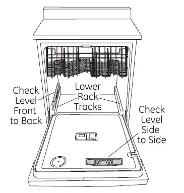 GE Appliances GDF535PGRBB Dishwasher with Front Controls FIG 24