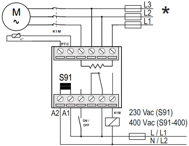 Seneca S91 400 Multi Protection Relay for Motors - CURRENT