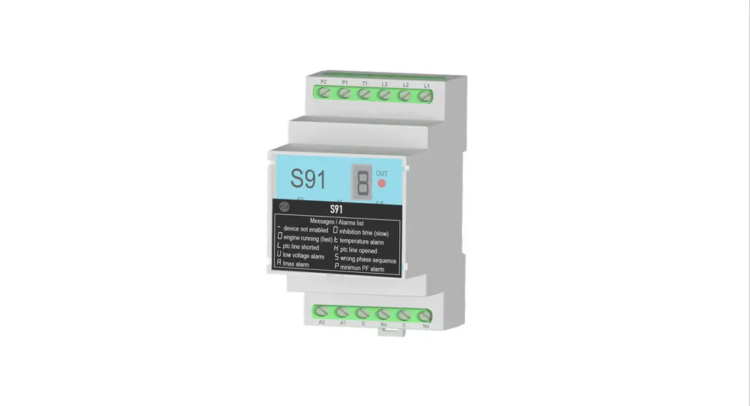 Seneca S91-400 Multi-protection Relay For Motors Installation Guide