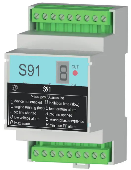 Seneca S91 400 Multi Protection Relay for Motors