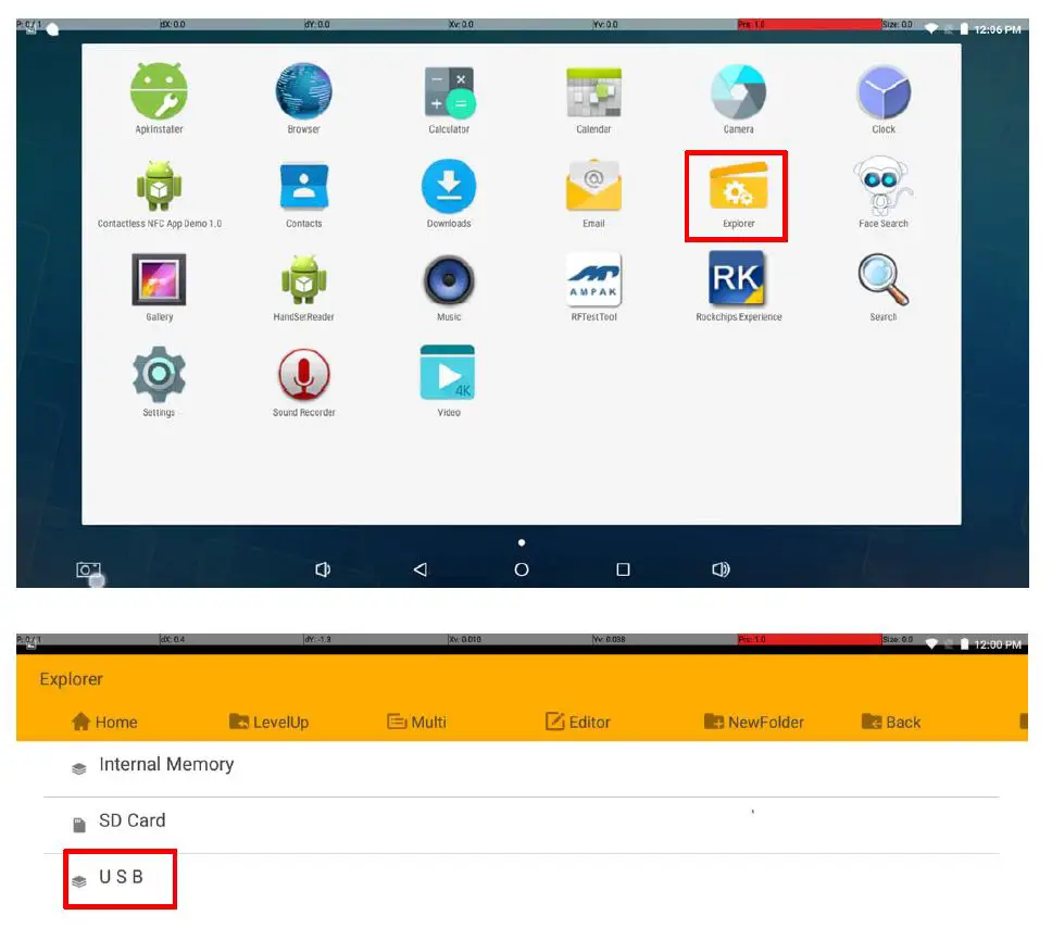 SAINTWAY HC21SV 21.5 inch Full HD LCD POC Terminal with Bluetooth FIG 5