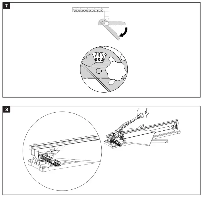 MEEC TOOLS 016491 Tile Cutter - Product Ovrview 7