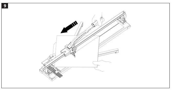 MEEC TOOLS 016491 Tile Cutter - Product Ovrview 8