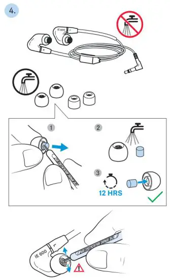 SENNHEISER IE 600 High End In Ear Earphones - 4