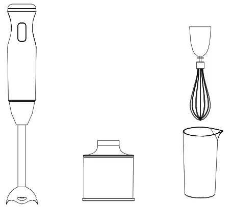 anko Hand-held Blender Model