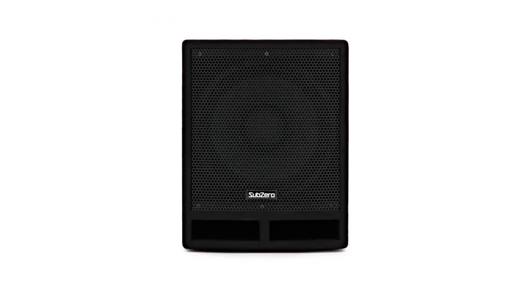 Subzero Sxsw-c12sa Active Subwoofer User Manual