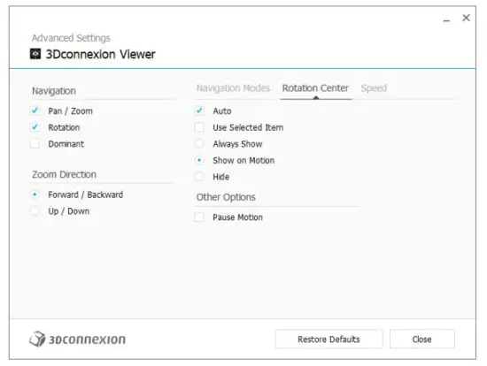 3Dconnexion 3DX-700059 SpaceMouse Compact - Camera Mode