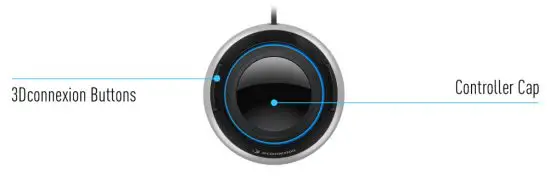 3Dconnexion 3DX-700059 SpaceMouse Compact - Hand Position