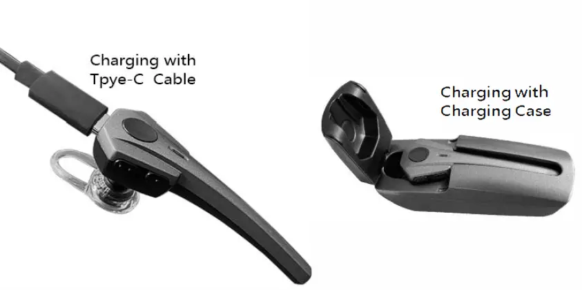 Shenzhen Quanmeng Technology A16 Business Bluetooth Headset with Charging Case 9