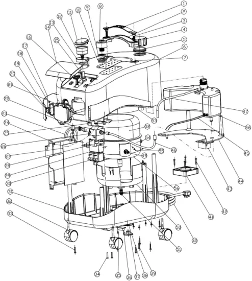 RELIABLE BRIO 400CC - Parts Diagram