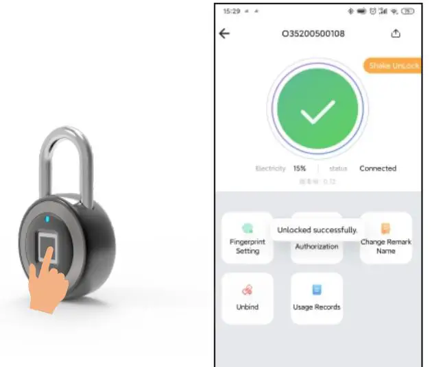 Wenzhou Boshi Electric Technology PL-P30Z Smart Fingerprint Padlock 7