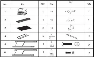 FIG 2 PART LIST