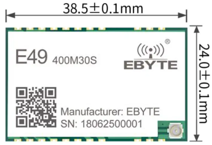 EBYTE E49 400M30S Wireless Module - overview