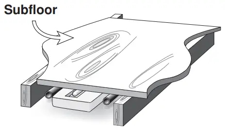 tekmar 519 Radiant Thermostat - Subfloor