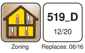 tekmar 519 Radiant Thermostat - icon