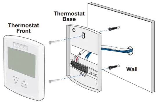 tekmar 519 Radiant Thermostat - thermostat