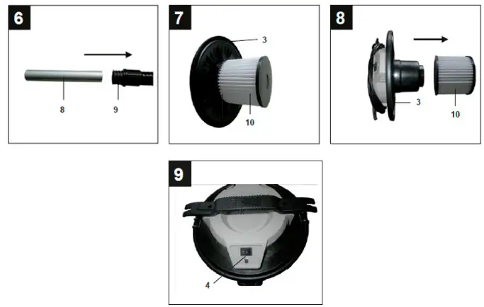 TOTAL TAVC12202 ASH Vacuum Cleaner - Annex I 2