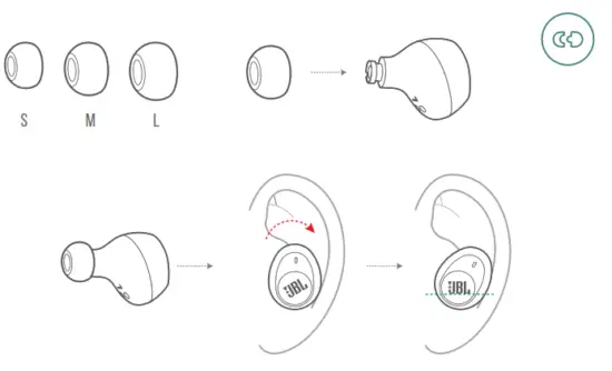 JBL Tune115 TWS True Wireless Earbuds - hadphon 1