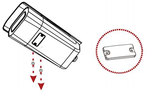 honic UltraHD 4K 8MP Weatherproof Outdoor POE IP Camera User Guide - Insert the MicroSD card