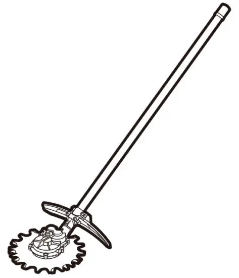 EGO RTA2300 Multi Tool Rotocut Attachment