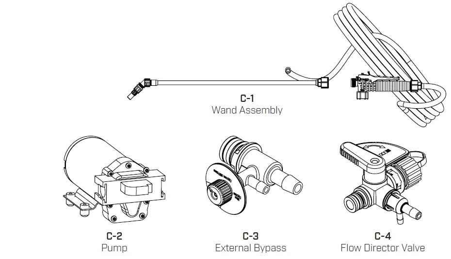 CHAPIN 97361 15 Gallon Mixes On Exit ATV Sprayer fig 2
