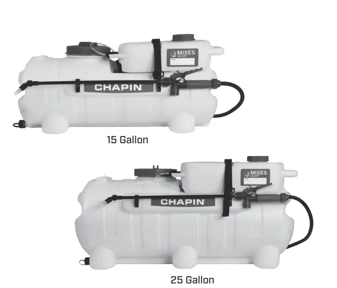 CHAPIN 97361 15 Gallon Mixes On Exit ATV Sprayer product