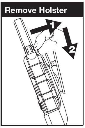 DEWALT DXFRS300 1W Walkie Talkies Heavy Duty Business Two-Way Radios 4